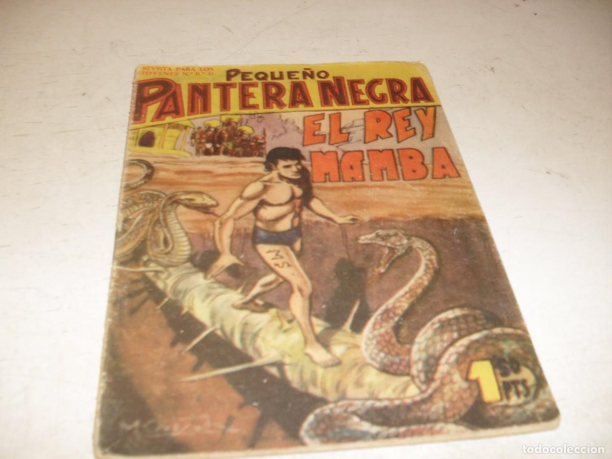 Tebeos: (ORIGINAL),PEQUE&Ntilde;O PANTERA NEGRA N&ordm; 83,EL REY MAMBA,DE 329,MAGA,1956