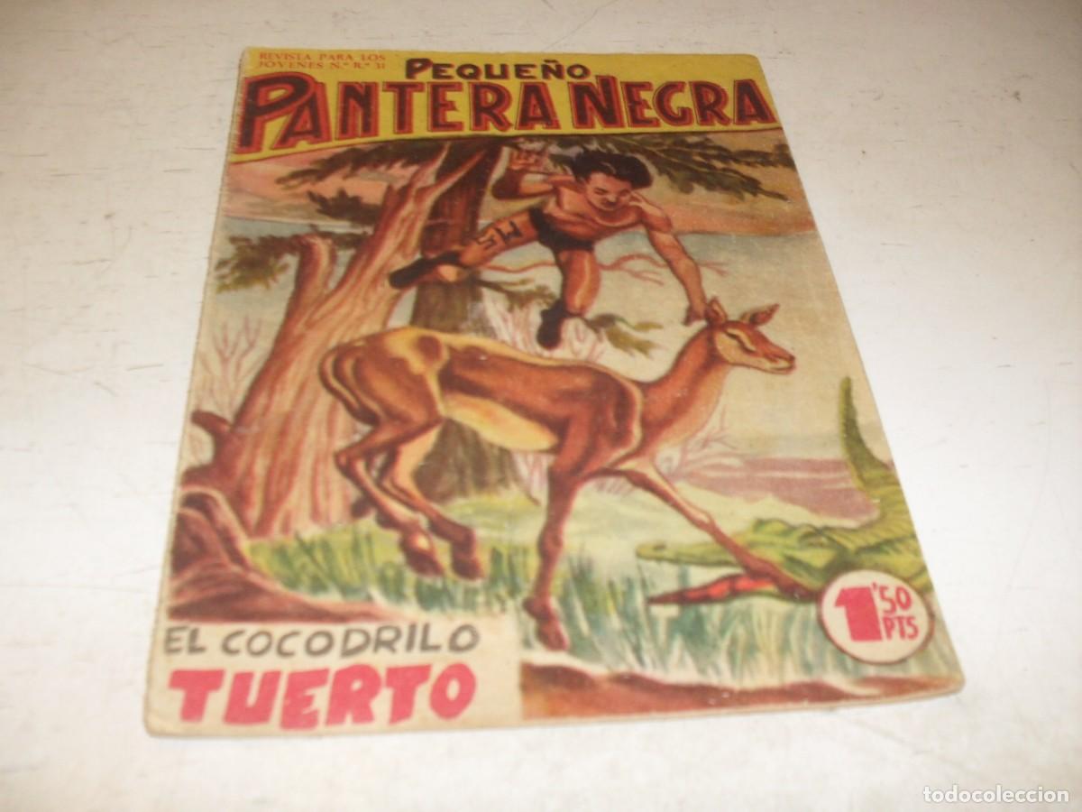 Tebeos: (ORIGINAL),PEQUE&Ntilde;O PANTERA NEGRA N&ordm; 77,EL COCODRILO TUERTO,DE 329,MAGA,1956
