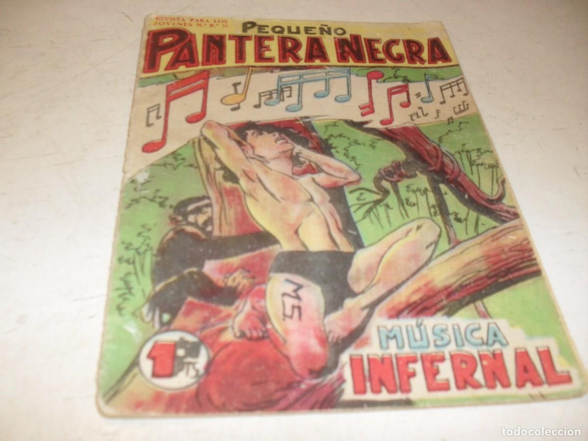 Tebeos: (ORIGINAL),PEQUE&Ntilde;O PANTERA NEGRA N&ordm; 72,MUSICA INFERNAL,DE 329,MAGA,1956