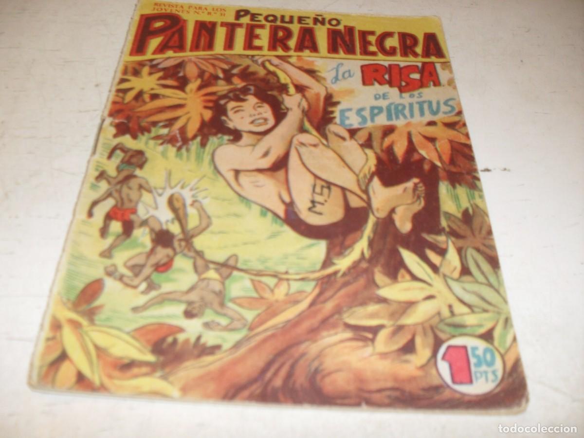 Tebeos: (ORIGINAL),PEQUE&Ntilde;O PANTERA NEGRA N&ordm; 69,LA RISA DE LOS ESPIRITUS,DE 329,MAGA,1956