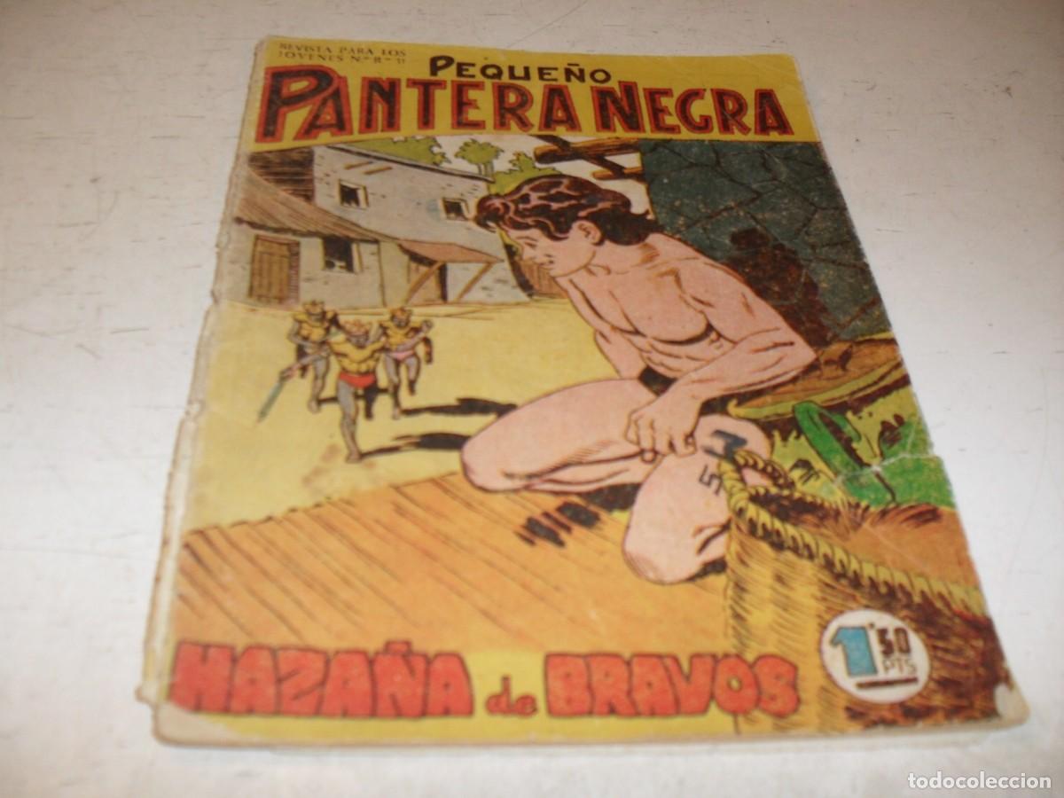 Tebeos: (ORIGINAL),PEQUE&Ntilde;O PANTERA NEGRA N&ordm; 62,HAZA&Ntilde;A DE BRAVOS,DE 329,MAGA,1956