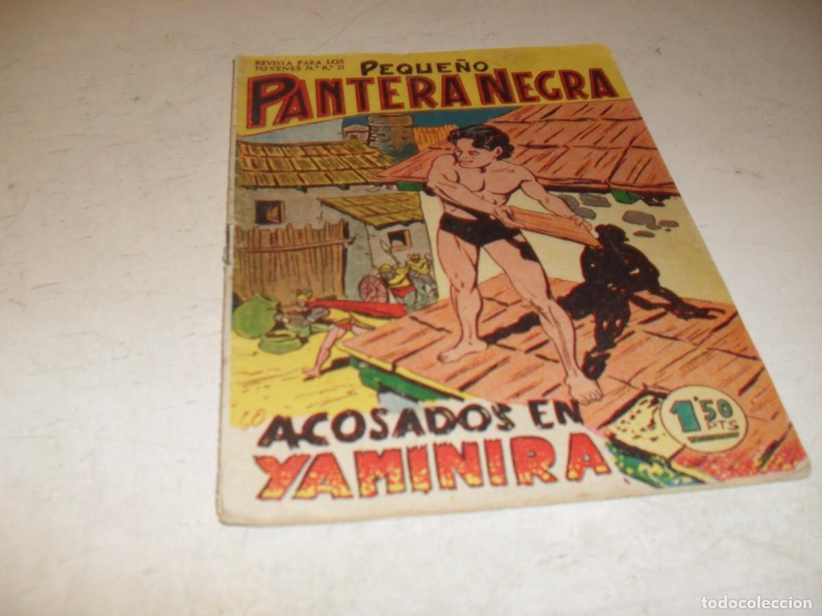 Tebeos: (ORIGINAL),PEQUE&Ntilde;O PANTERA NEGRA N&ordm; 60,ACOSADOS EN YAMINIRA,DE 329,MAGA,1956