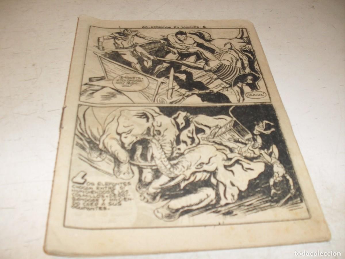 Tebeos: (ORIGINAL),PEQUE&Ntilde;O PANTERA NEGRA N&ordm; 60,ACOSADOS EN YAMINIRA,SIN CUBIERTAS,DE 329,MAGA,1956
