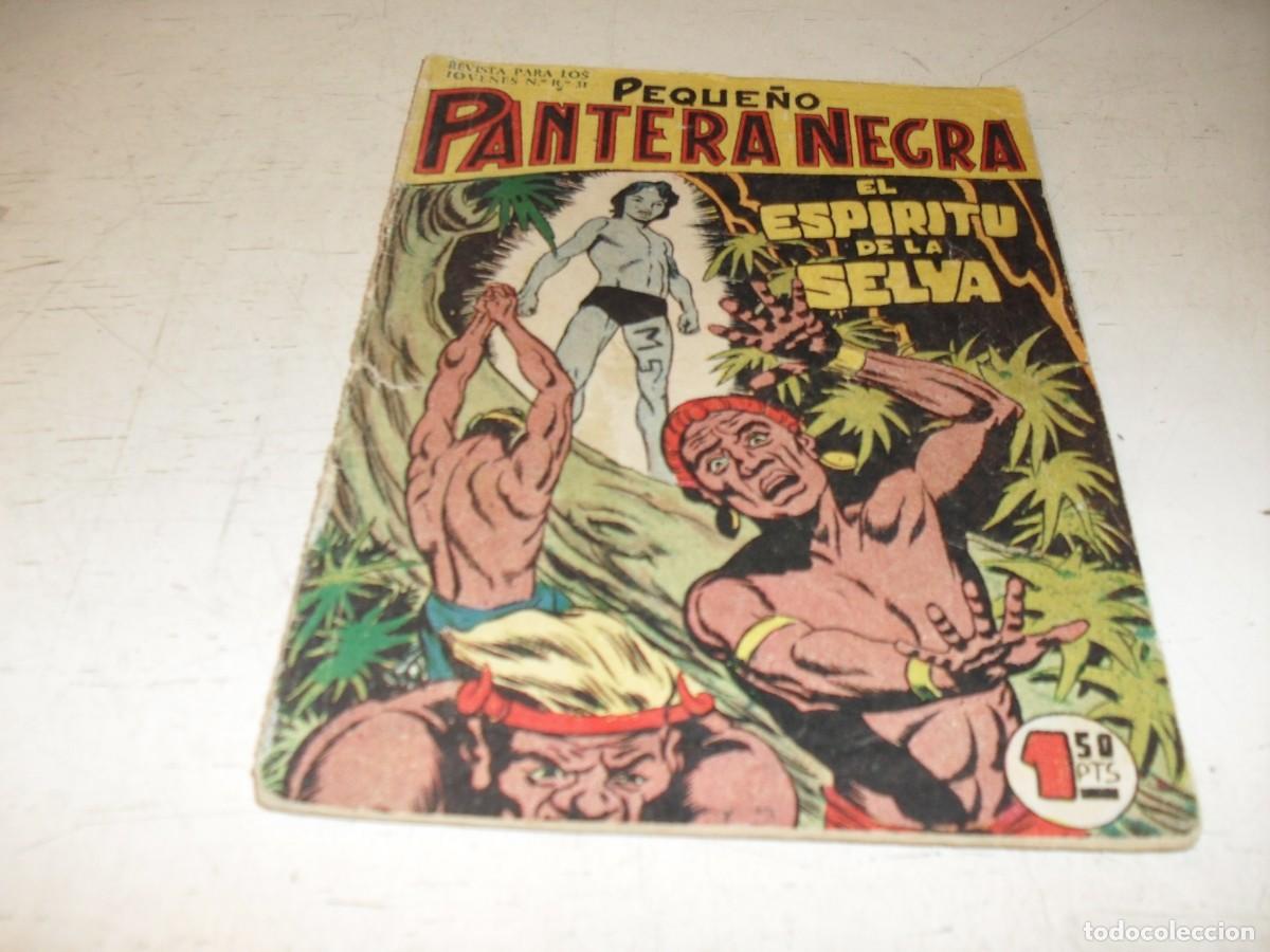 Tebeos: (ORIGINAL),PEQUE&Ntilde;O PANTERA NEGRA N&ordm; 58,EL ESPIRITU DE LA SELVA,DE 329,MAGA,1956