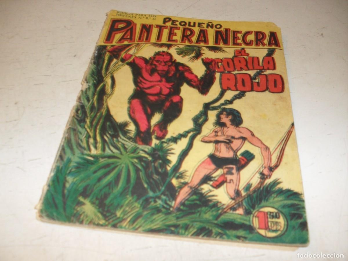 Tebeos: (ORIGINAL),PEQUE&Ntilde;O PANTERA NEGRA N&ordm; 56,EL GORILA ROJO,DE 329,MAGA,1956
