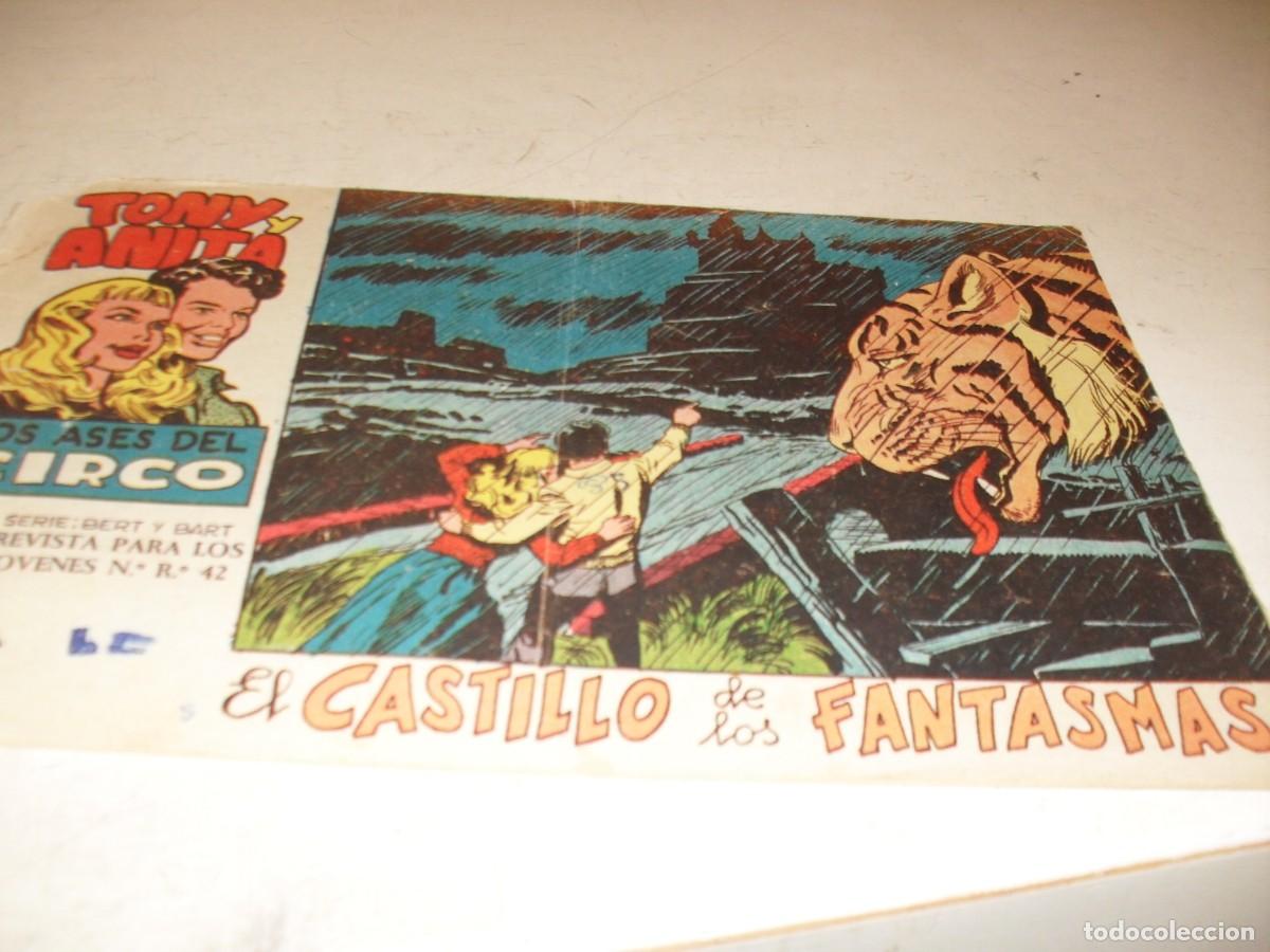 Tebeos: (ORIGINAL),TONY Y ANITA N&ordm; 4,PRIMEROS N&ordm;,EL CASTILLO DE FANTASMASDE 81.MAGA,1960