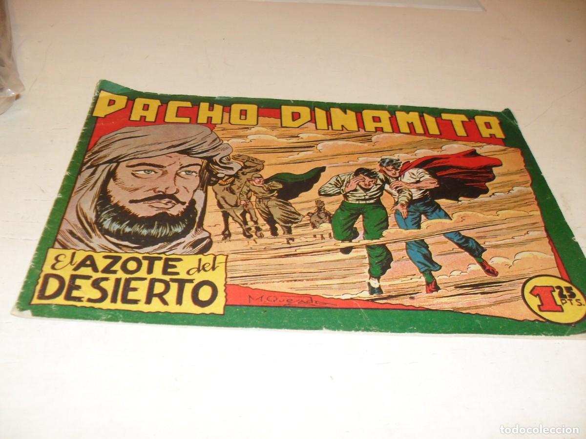 Tebeos: (ORIGINAL),PACHO DINAMITA N&ordm; 77,EL AZOTE DEL DESIERTO,DE M.QUESADA,DE 139,.MAGA,1951