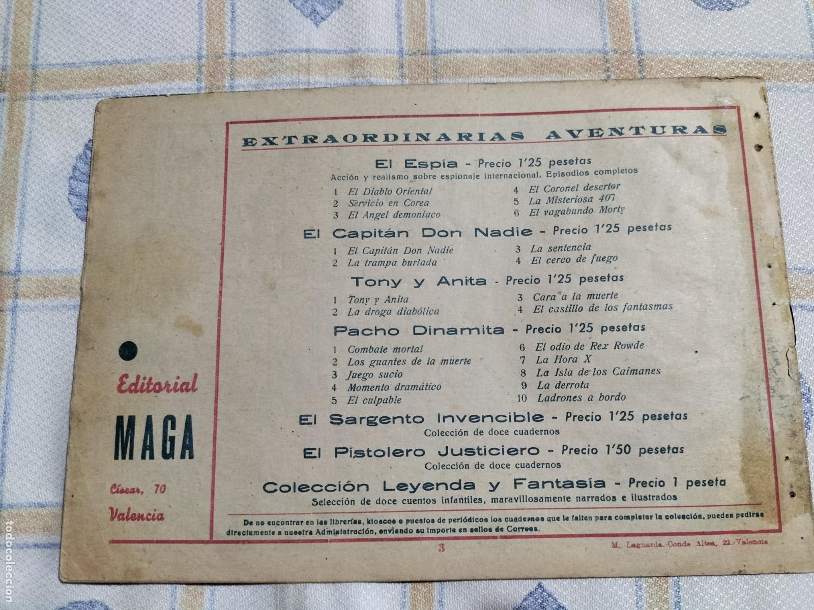 Tebeos: maga,- el capitan don nadie n&ordm; 3 - Foto 2