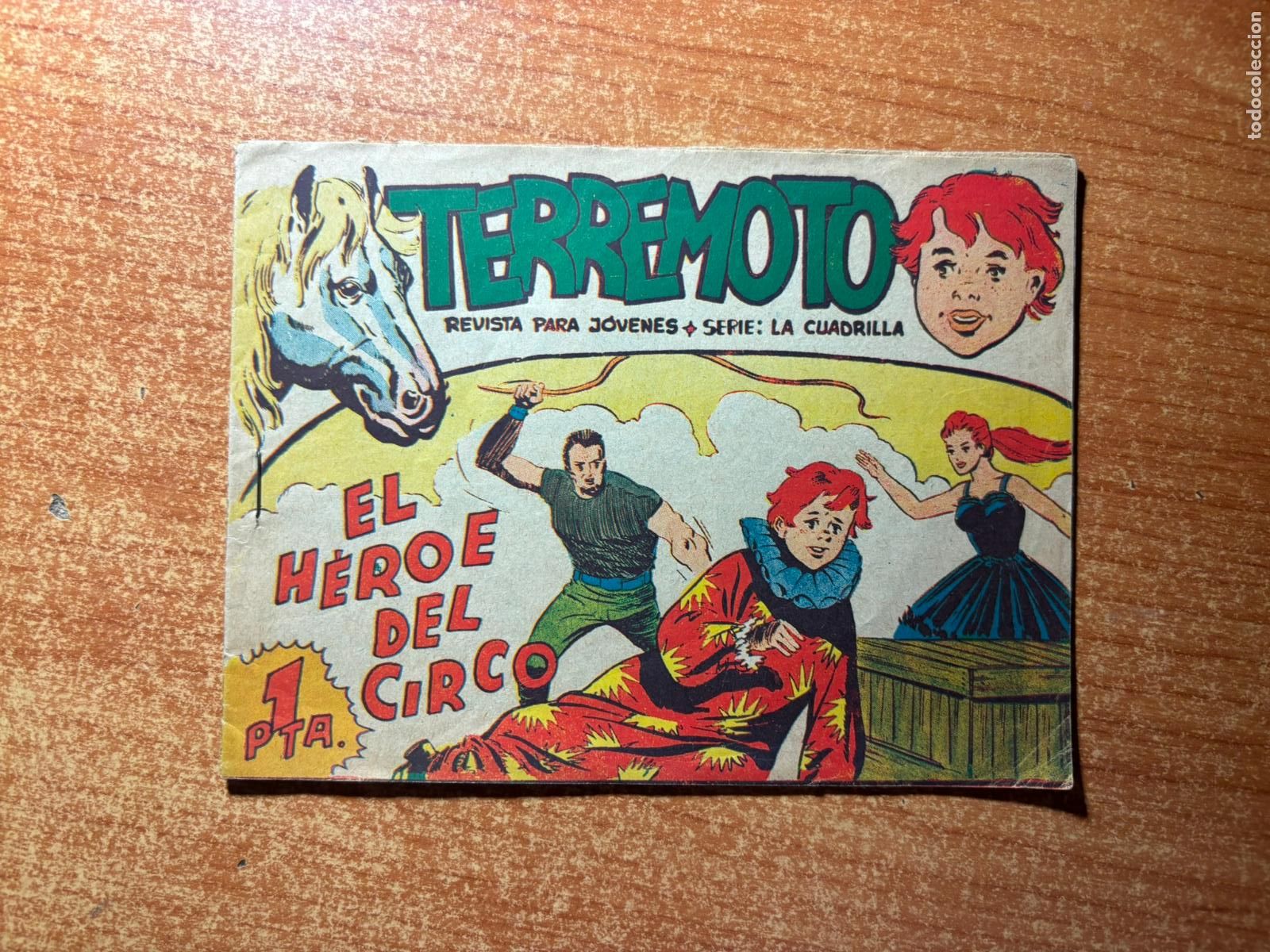 Tebeos: TERREMOTO N&ordm; 7 EDITORIAL MAGA ORIGINAL
