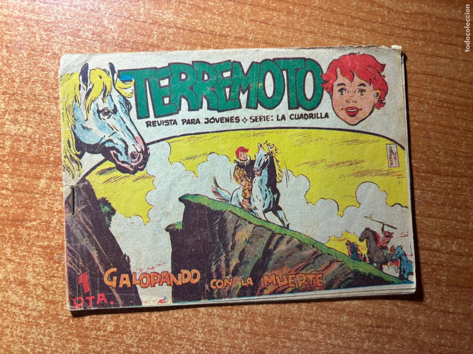 Tebeos: TERREMOTO N&ordm; 9 EDITORIAL MAGA ORIGINAL
