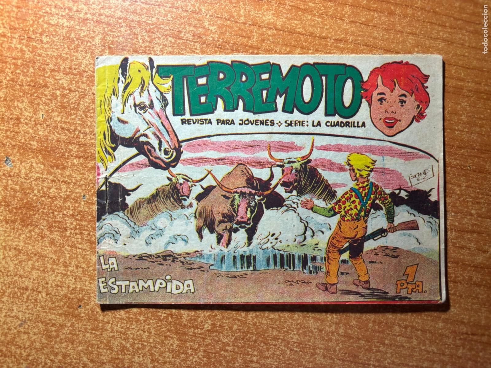 Tebeos: TERREMOTO N&ordm; 17 EDITORIAL MAGA ORIGINAL