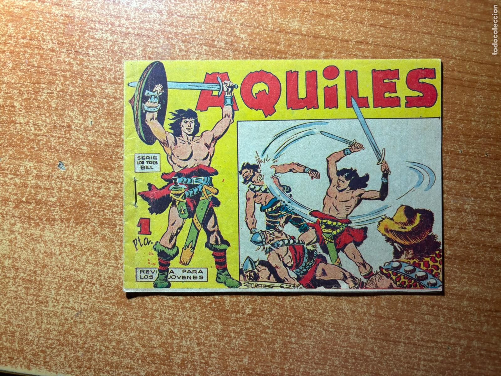 Tebeos: AQUILES N&ordm; 1 EDITORIAL MAGA ORIGINAL