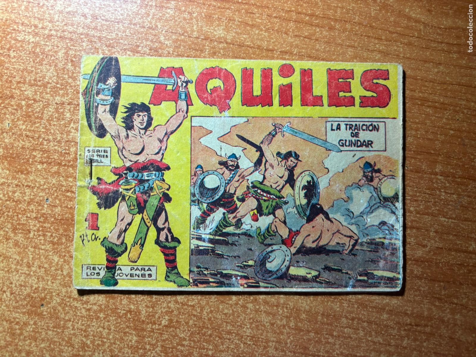 Tebeos: AQUILES N&ordm; 2 EDITORIAL MAGA ORIGINAL