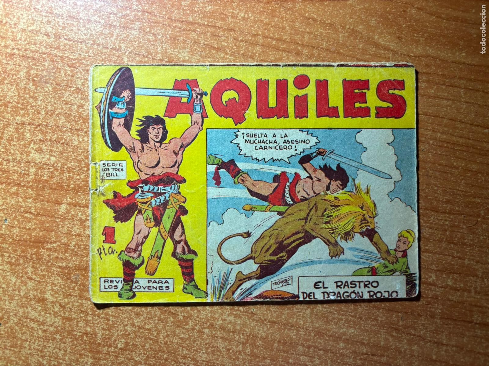 Tebeos: AQUILES N&ordm; 3 EDITORIAL MAGA ORIGINAL