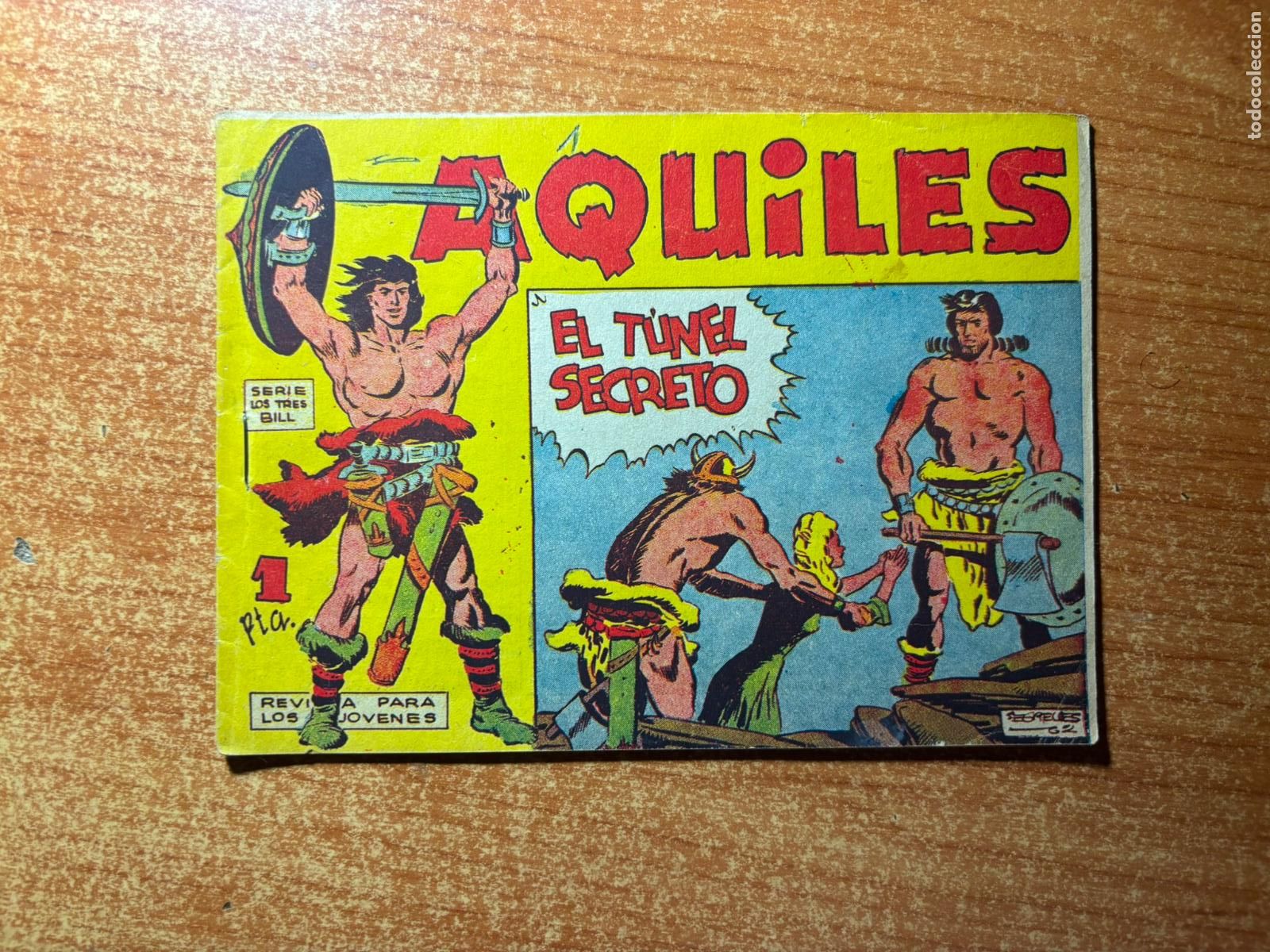 Tebeos: AQUILES N&ordm; 8 EDITORIAL MAGA ORIGINAL