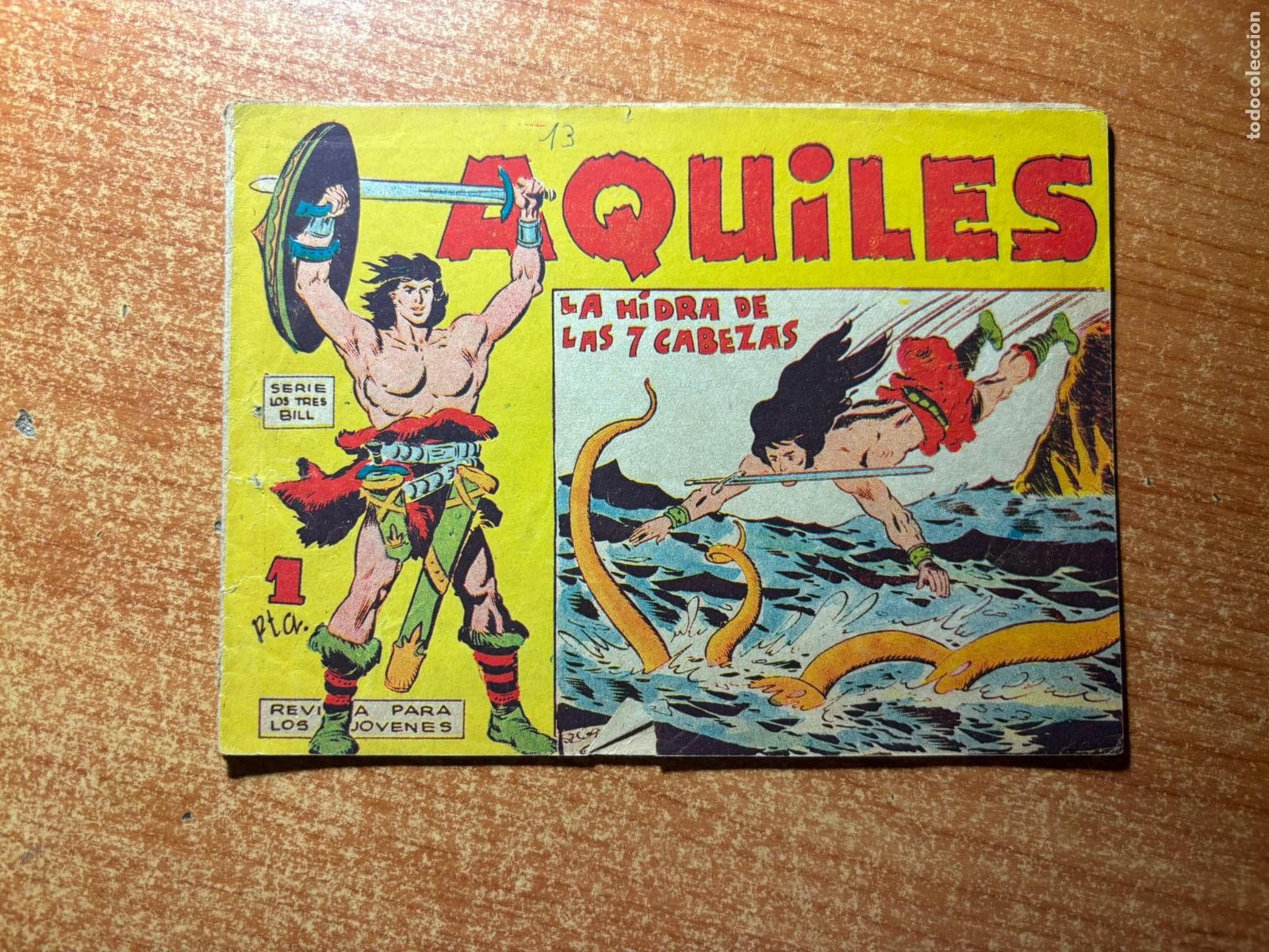 Tebeos: AQUILES N&ordm; 17 EDITORIAL MAGA ORIGINAL