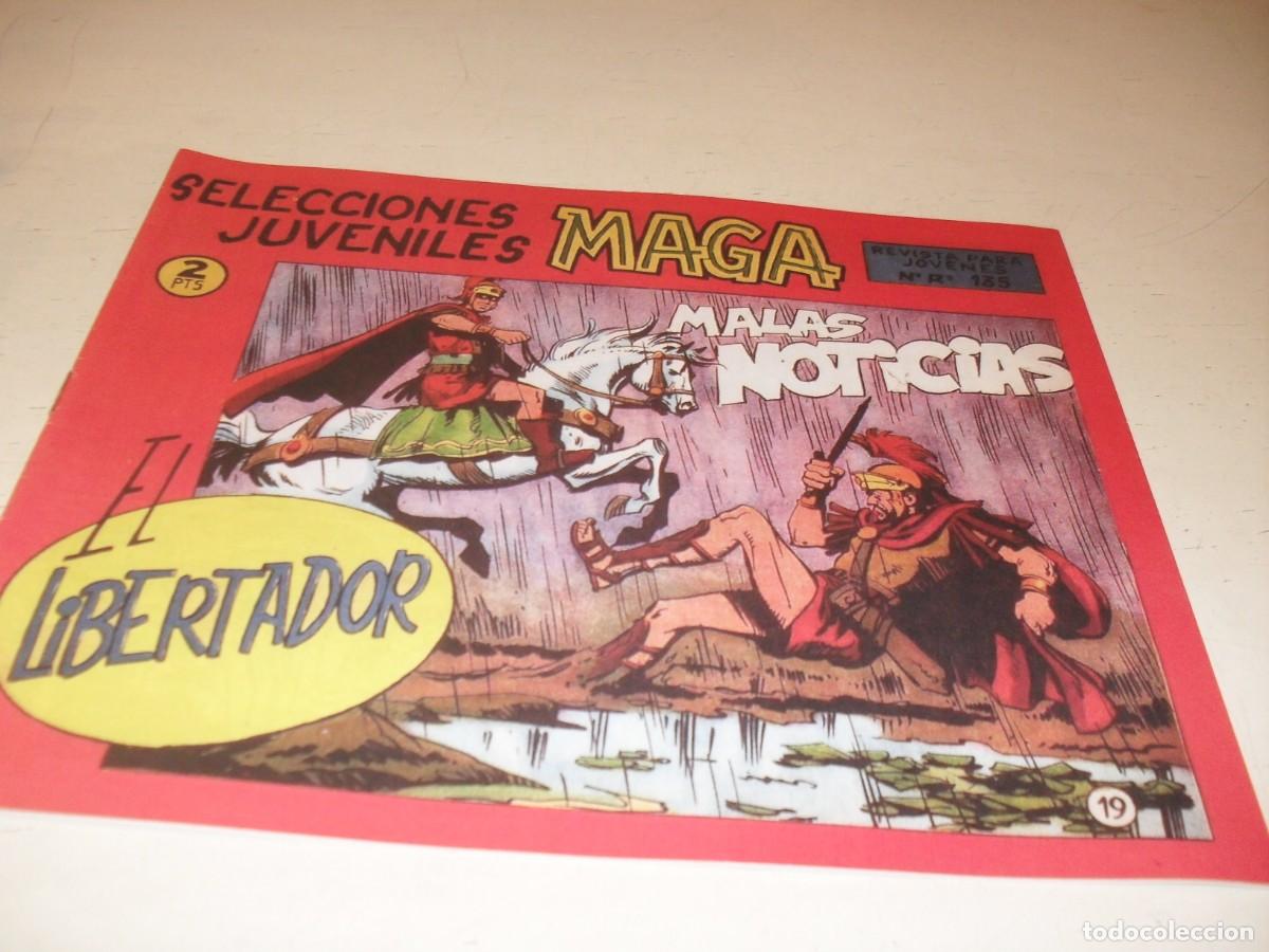 Tebeos: (FACSIMIL),EL LIBERTADOR N&ordm; 19,MALAS NOTICIAS,DE EUSTAQUIO SEGRELLES.DE 30.MAGA,1965