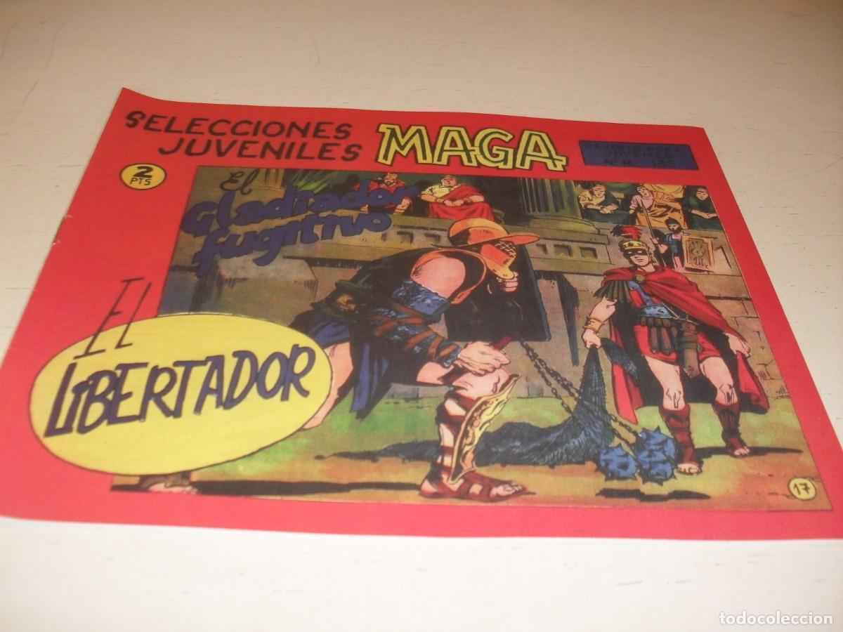 Tebeos: (FACSIMIL),EL LIBERTADOR N&ordm; 17,EL GLADIADOR FUGITIVO,DE EUSTAQUIO SEGRELLES.DE 30.MAGA,1965