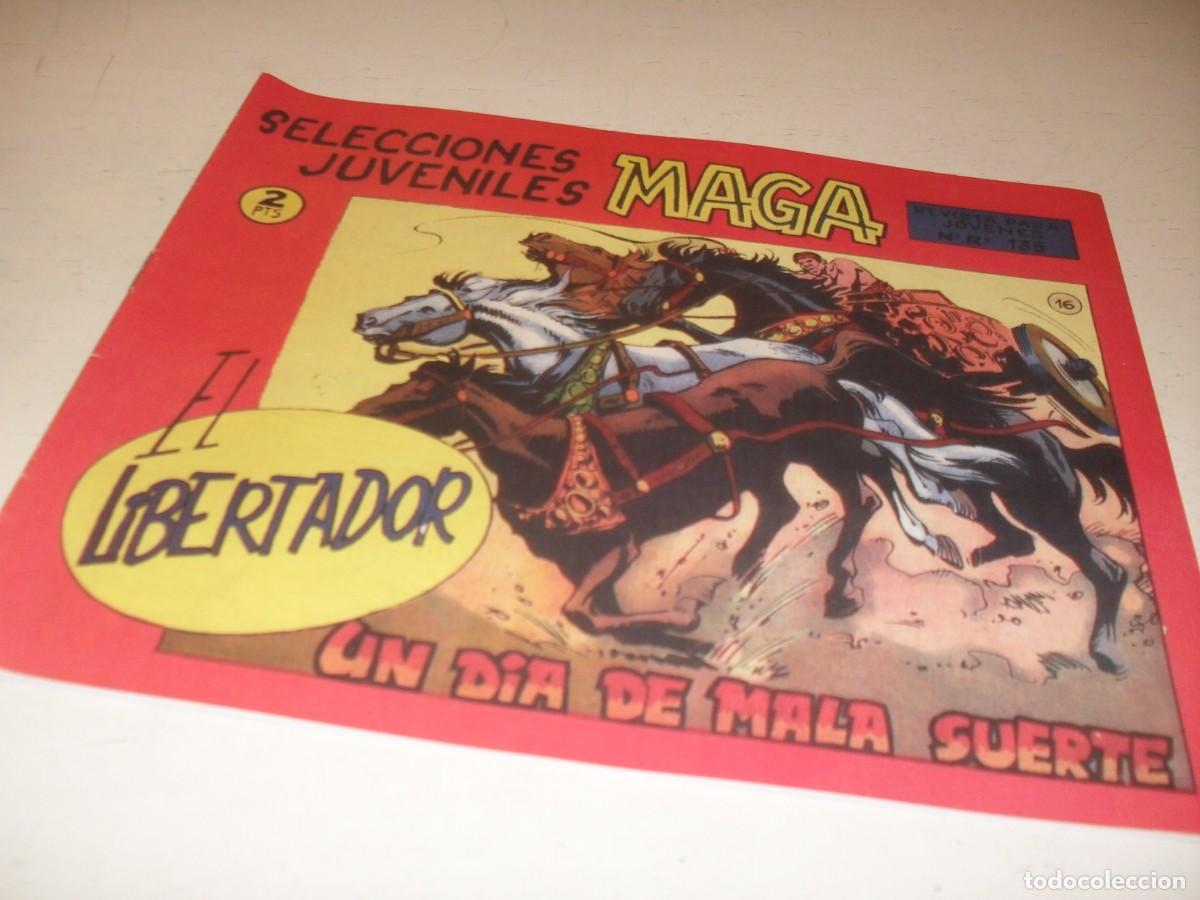 Tebeos: (FACSIMIL),EL LIBERTADOR N&ordm; 16,UN DIA DE MALA SUERTE,DE EUSTAQUIO SEGRELLES.DE 30.MAGA,1965