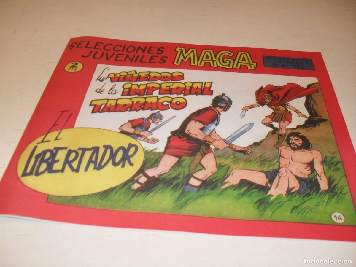 Tebeos: (FACSIMIL),EL LIBERTADOR N&ordm; 14,LOS VI&Ntilde;EDOS DE LA IMPERIAL TARRACO,DE E. SEGRELLES.DE 30.MAGA,1965