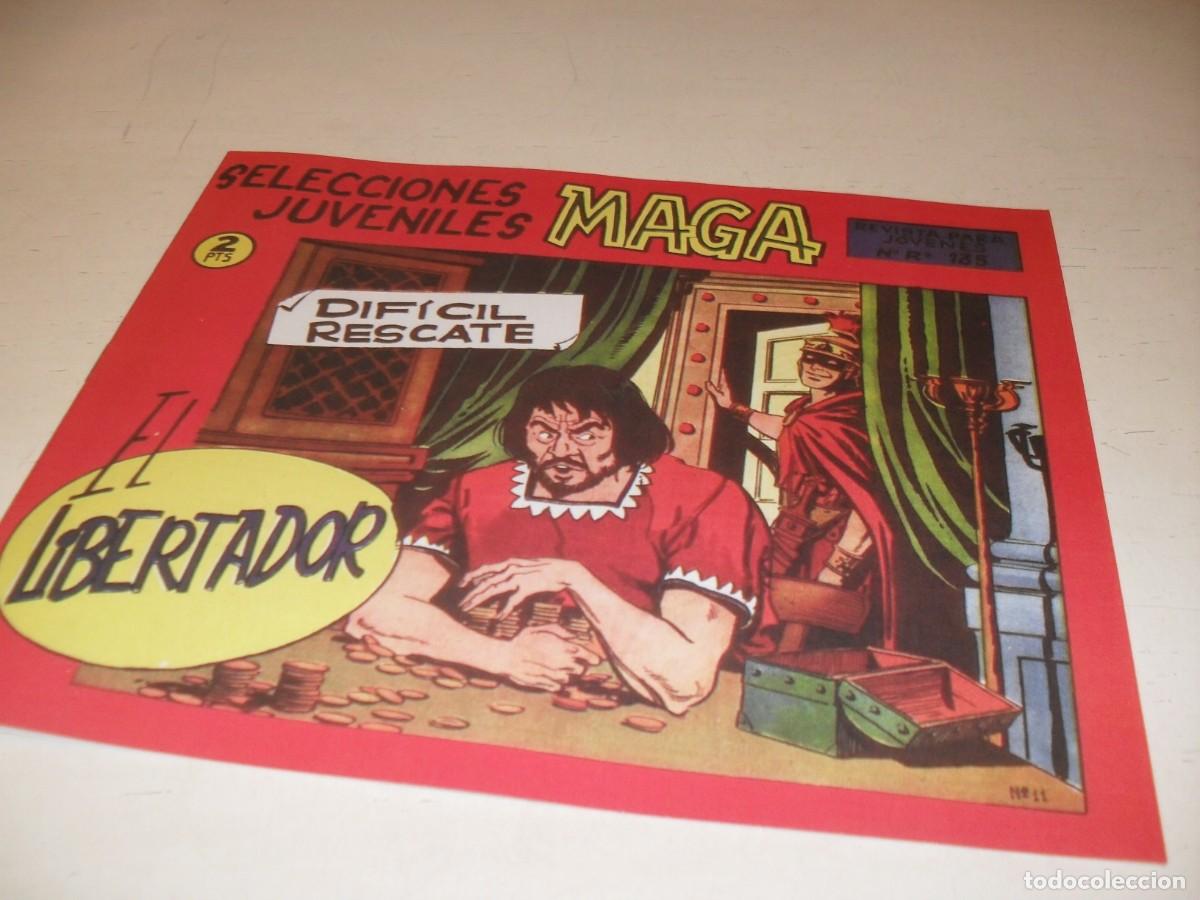 Tebeos: (FACSIMIL),EL LIBERTADOR N&ordm; 11,DIFICIL RESCATE,DE EUSTAQUIO SEGRELLES.DE 30.MAGA,1965