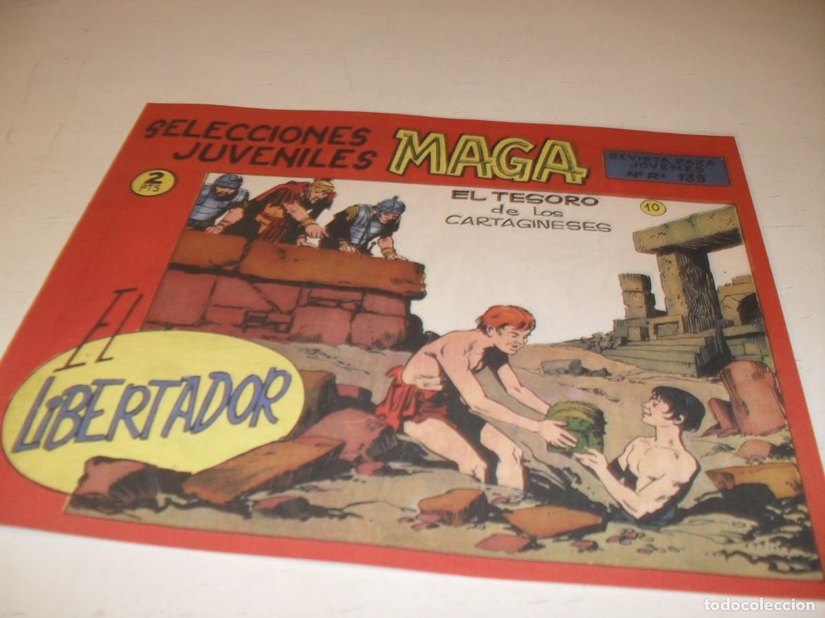 Tebeos: (FACSIMIL),EL LIBERTADOR N&ordm; 10,EL TESORO DE LOS CARTAGINESES,DE EUSTAQUIO SEGRELLES.DE 30.MAGA,1965