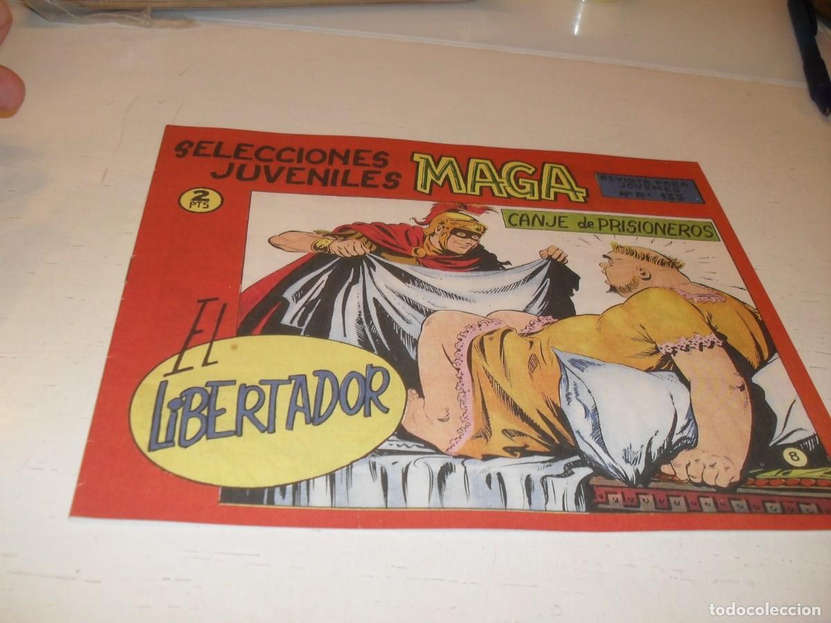 Tebeos: (FACSIMIL),EL LIBERTADOR N&ordm; 8,CANJE DE PRISIONEROS,DE EUSTAQUIO SEGRELLES.DE 30.MAGA,1965