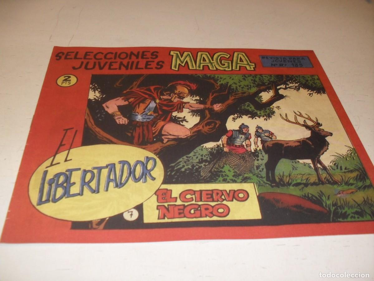 Tebeos: (FACSIMIL),EL LIBERTADOR N&ordm; 7,EL CIERVO NEGRO,DE EUSTAQUIO SEGRELLES.DE 30.MAGA,1965