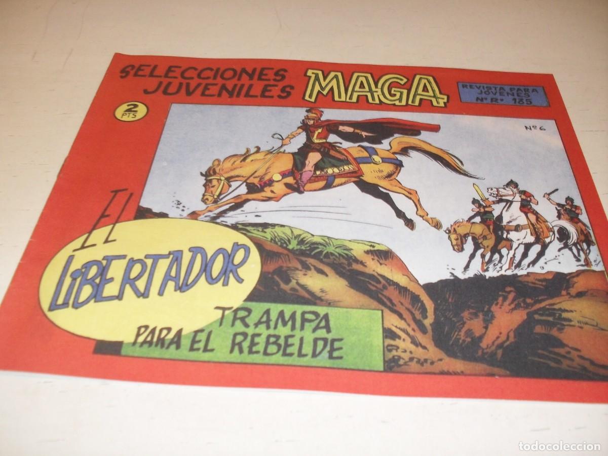 Tebeos: (FACSIMIL),EL LIBERTADOR N&ordm; 6,TRAMPA PARA EL REBELDE,DE EUSTAQUIO SEGRELLES.DE 30.MAGA,1965