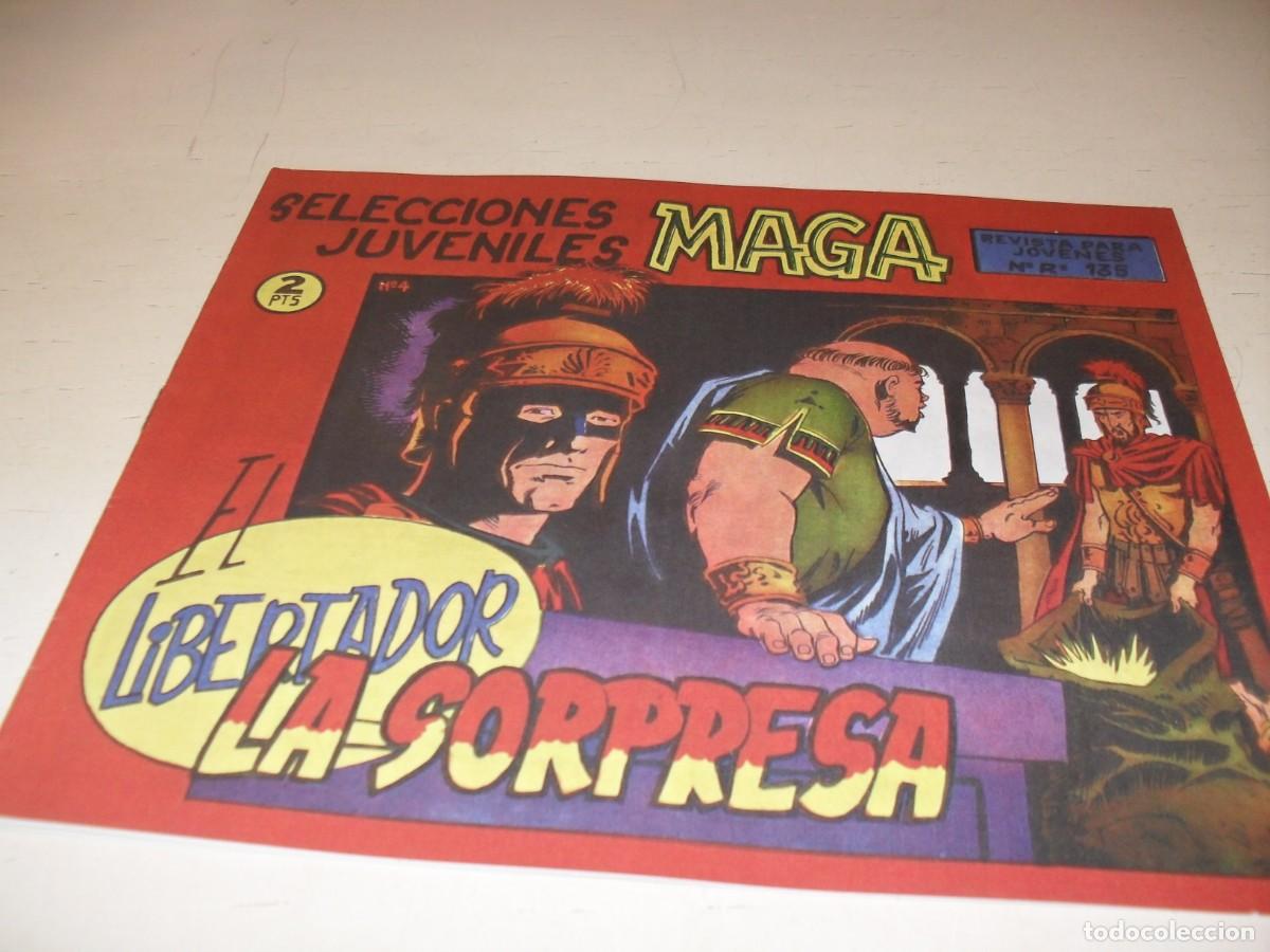 Tebeos: (FACSIMIL),EL LIBERTADOR N&ordm; 4,LA SORPRESA,DE EUSTAQUIO SEGRELLES.DE 30.MAGA,1965