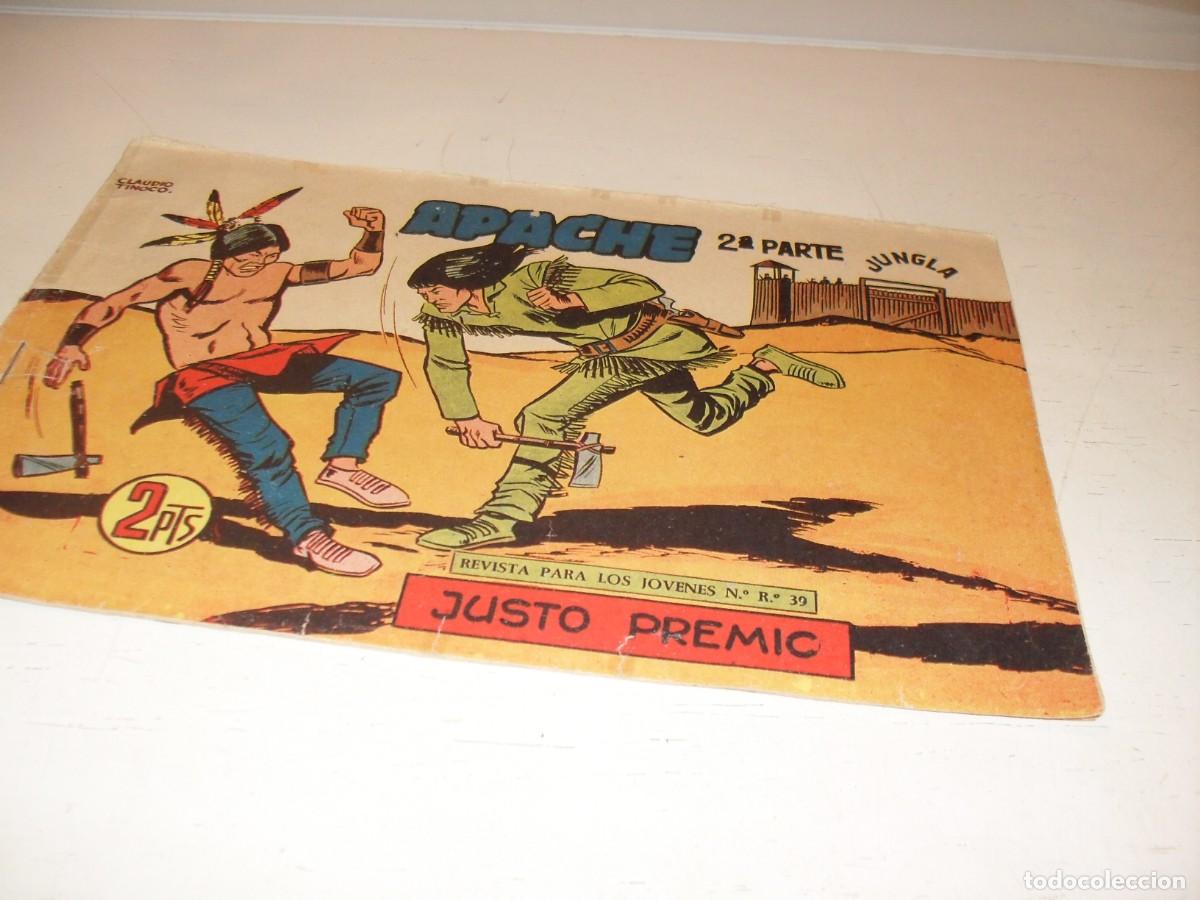 Tebeos: (ORIGINAL),COLECCION COMPLETA APACHE 2&ordf; PARTE,DE CLAUDIO TINOCO,76 TEBEOS.MAGA,1960 - Foto 3