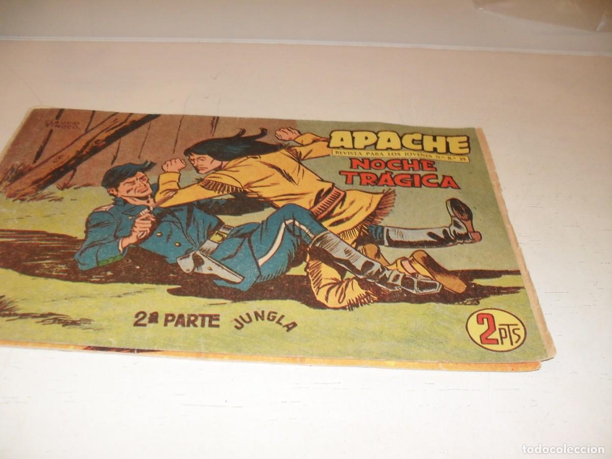 Tebeos: (ORIGINAL),COLECCION COMPLETA APACHE 2&ordf; PARTE,DE CLAUDIO TINOCO,76 TEBEOS.MAGA,1960 - Foto 4