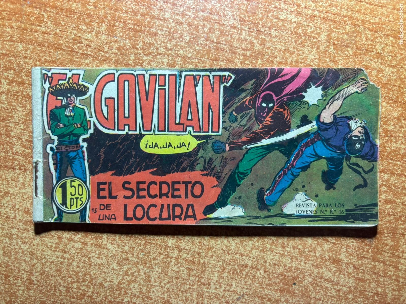 Tebeos: EL GAVILAN N&ordm; 15 EDITORIAL MAGA ORIGINAL