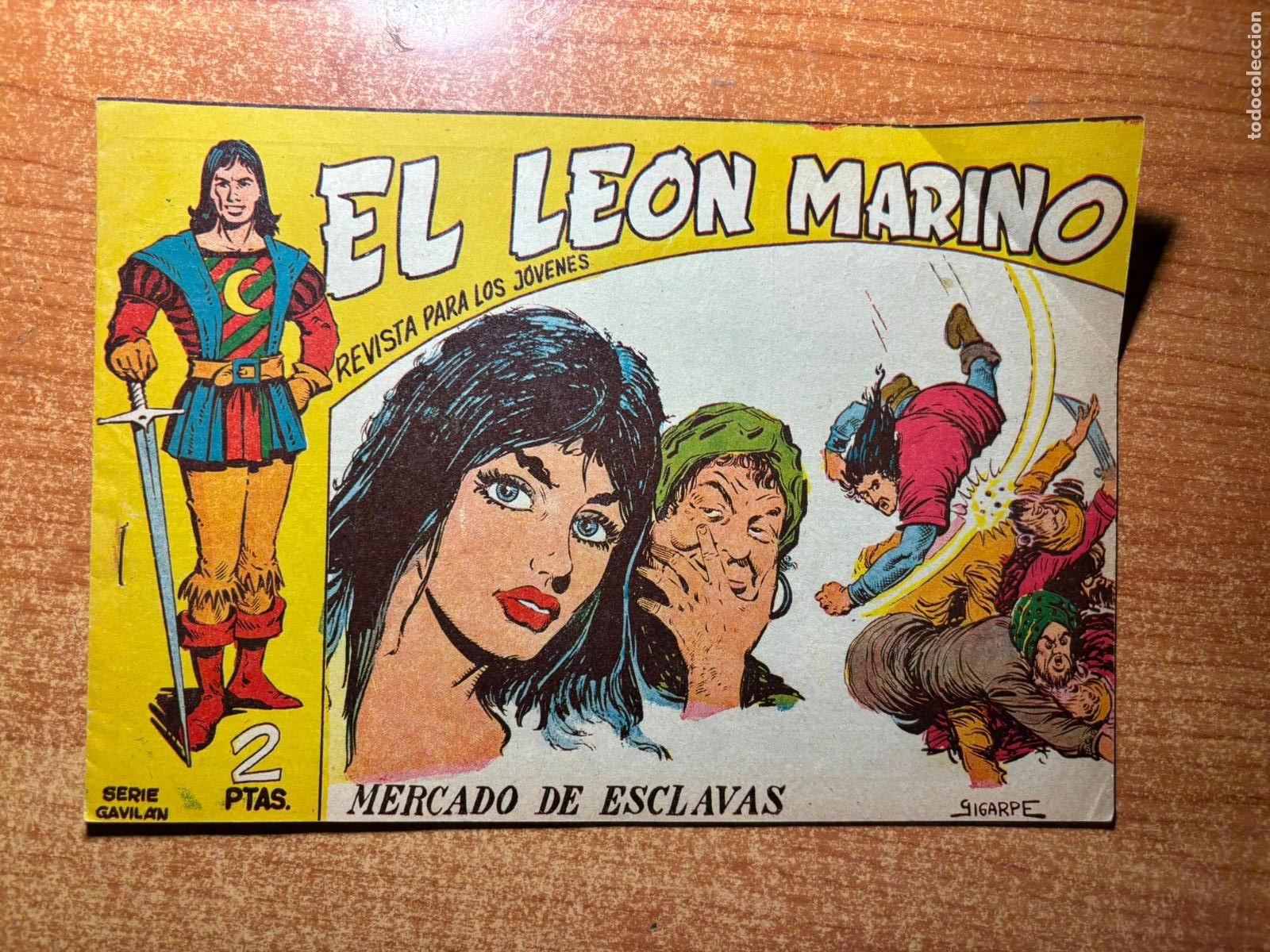 Tebeos: EL LEON MARINO N&ordm; 18 EDITORIAL MAGA ORIGINAL