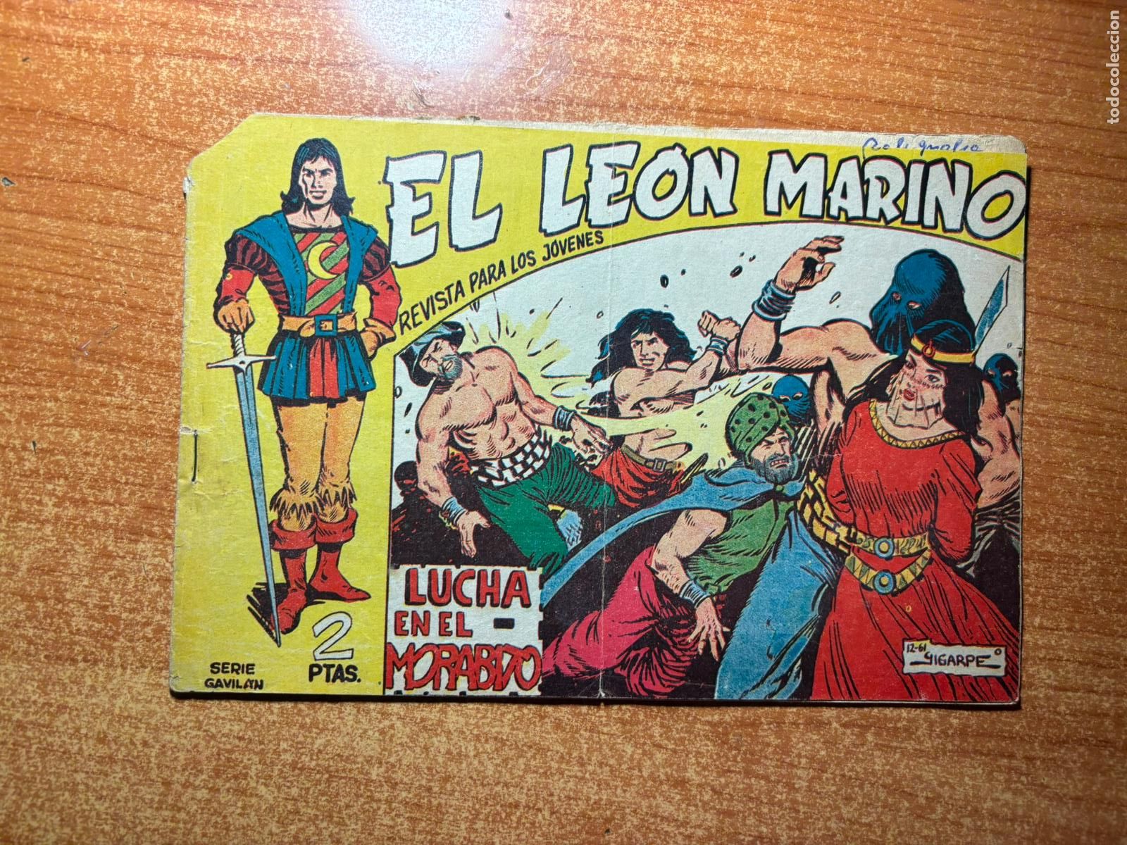 Tebeos: EL LEON MARINO N&ordm; 13 EDITORIAL MAGA ORIGINAL