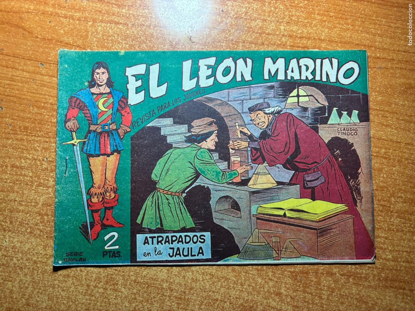 Tebeos: EL LEON MARINO N&ordm; 4 EDITORIAL MAGA ORIGINAL