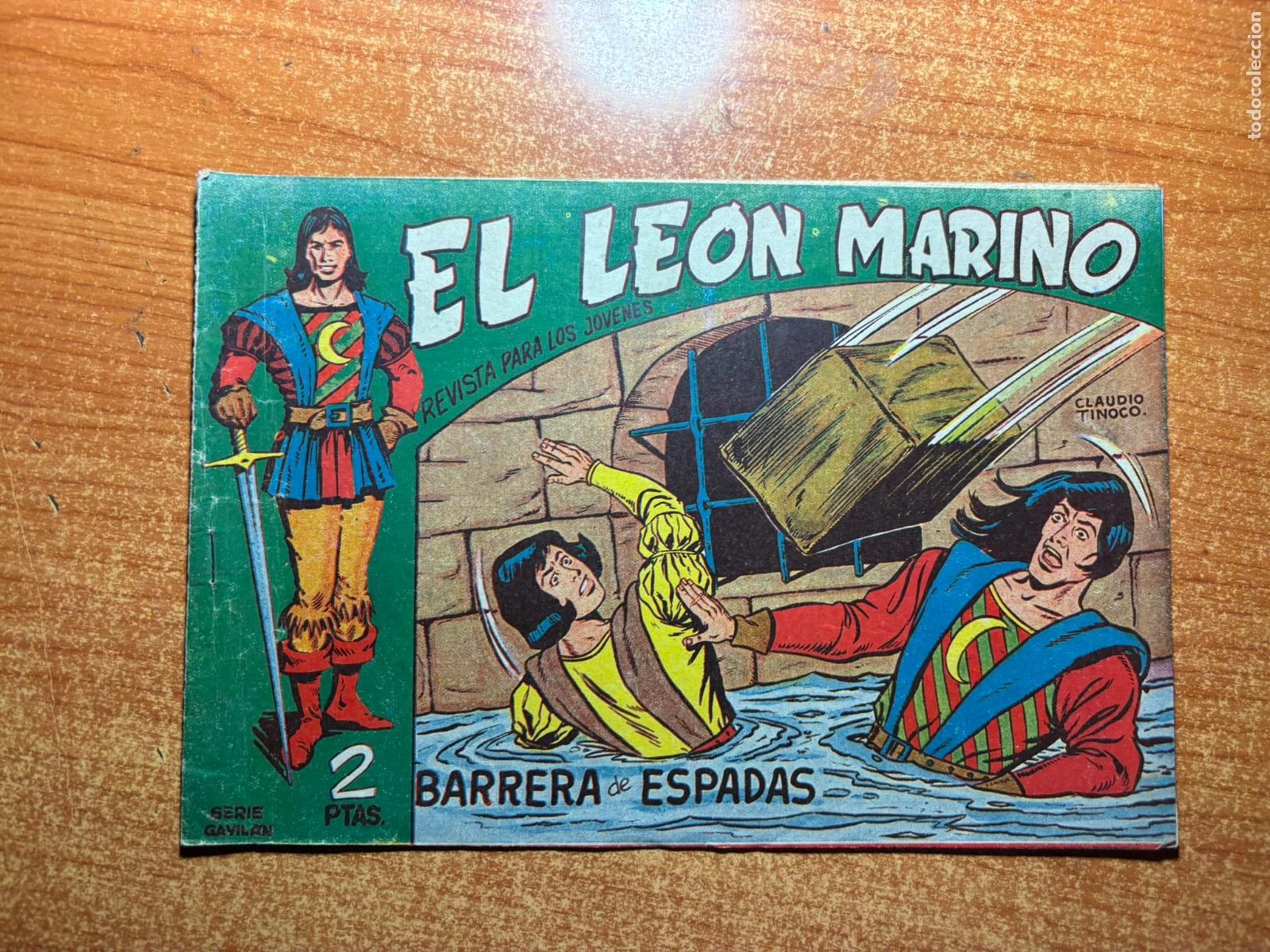 Tebeos: EL LEON MARINO N&ordm; 3 EDITORIAL MAGA ORIGINAL