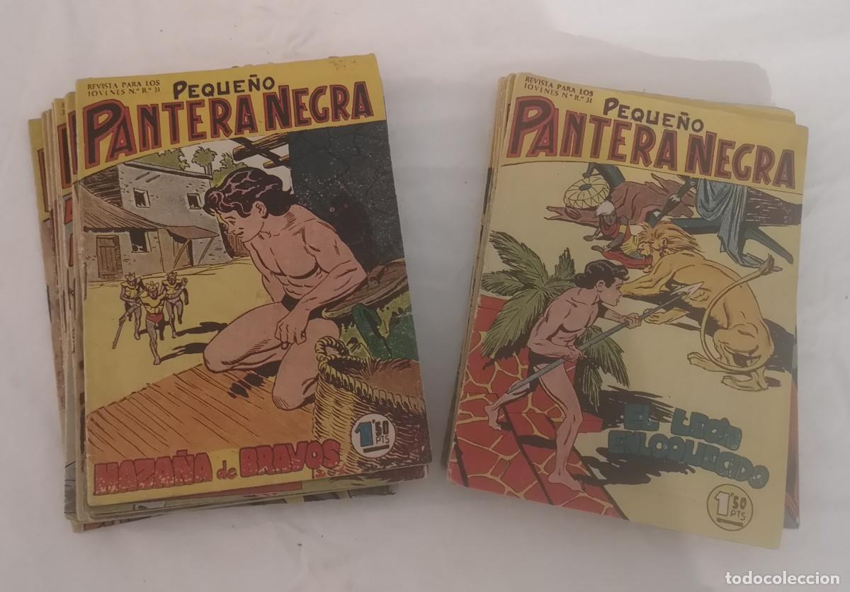 Tebeos: LOTE 25 TEBEOS PEQUE&Ntilde;O PANTERA NEGRA A&Ntilde;OS 50 MAGA ORIGINALES
