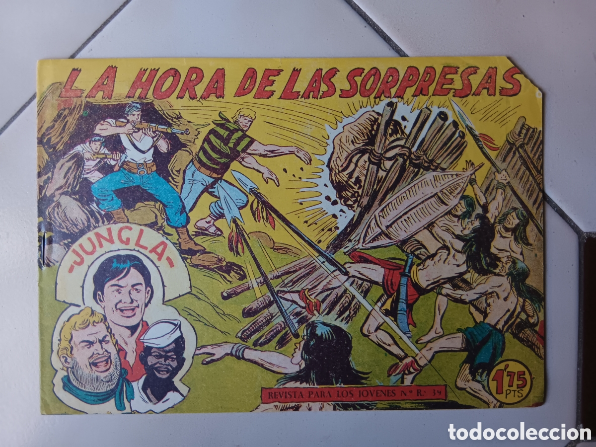 Tebeos: TEBEOS-COMICS GOYO ● JUNGLA 35 ● MAGA 1958 ● SIN ABRIR ● AA99 X0224 ●