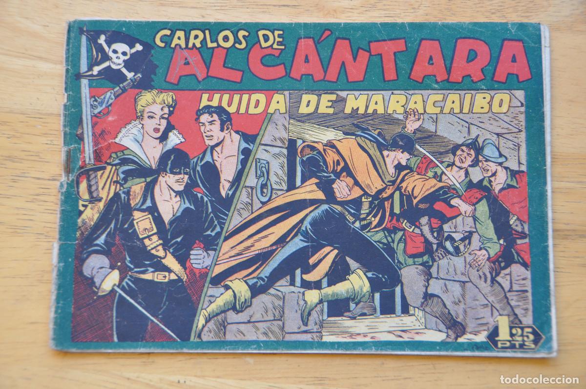 Tebeos: COMIC - CARLOS DE ALC&Aacute;NTARA N&ordm;3 - HUIDA DE MARACAIBO - EDITORIAL MAGA