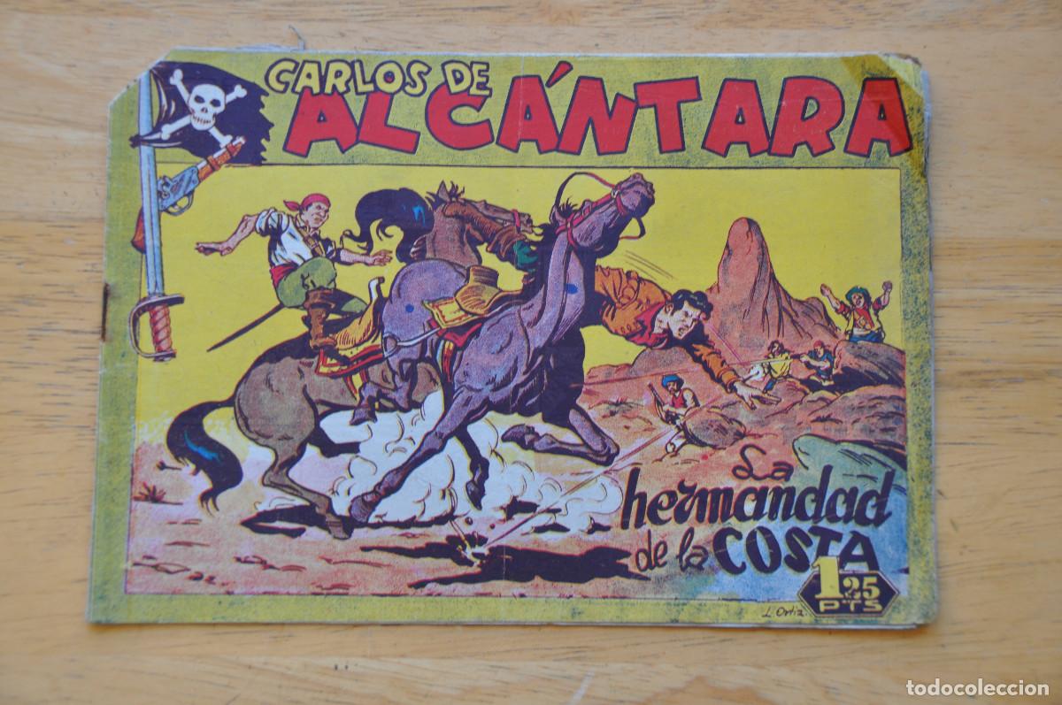 Tebeos: COMIC - CARLOS DE ALC&Aacute;NTARA N&ordm;25 - LA HERMANDAD DE LA COSTA - EDITORIAL MAGA