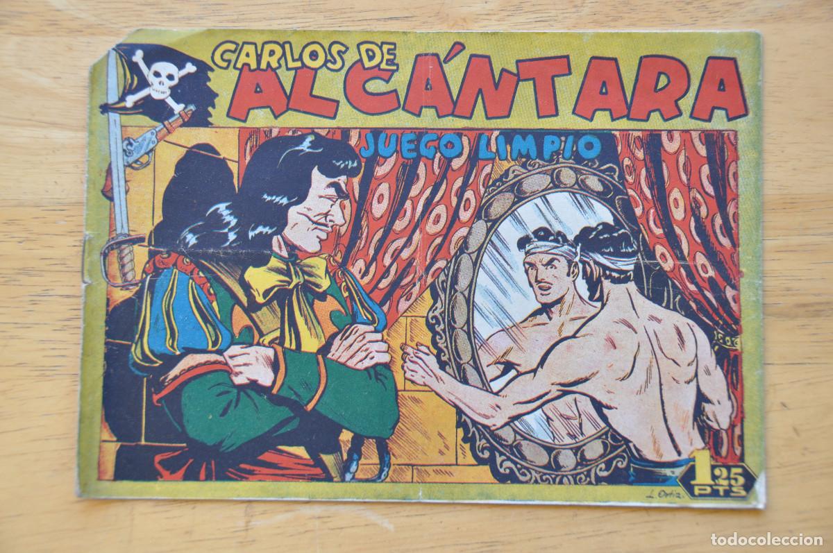 Tebeos: COMIC - CARLOS DE ALC&Aacute;NTARA N&ordm;20 - JUEGO LIMPIO - EDITORIAL MAGA