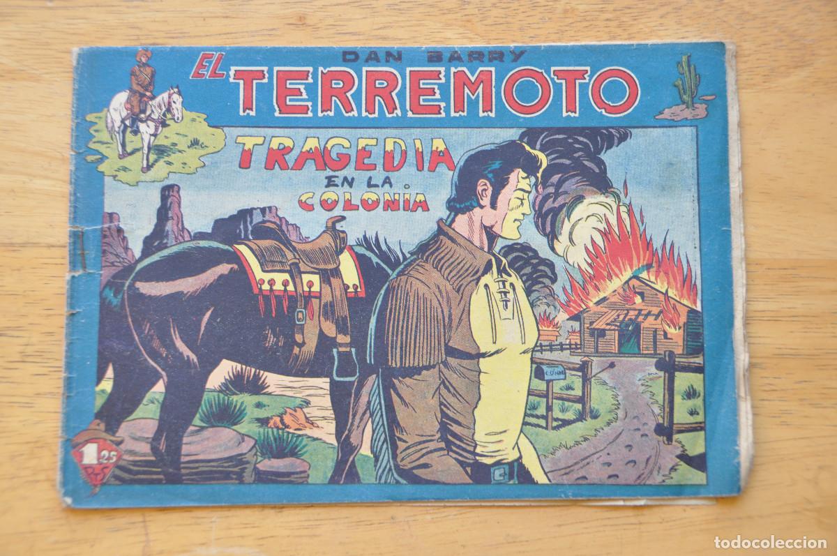 Tebeos: COMIC - DAN BARRY EL TERREMOTO N&ordm;74 - TRAGEDIA EN LA COLONIA - EDITORIAL MAGA