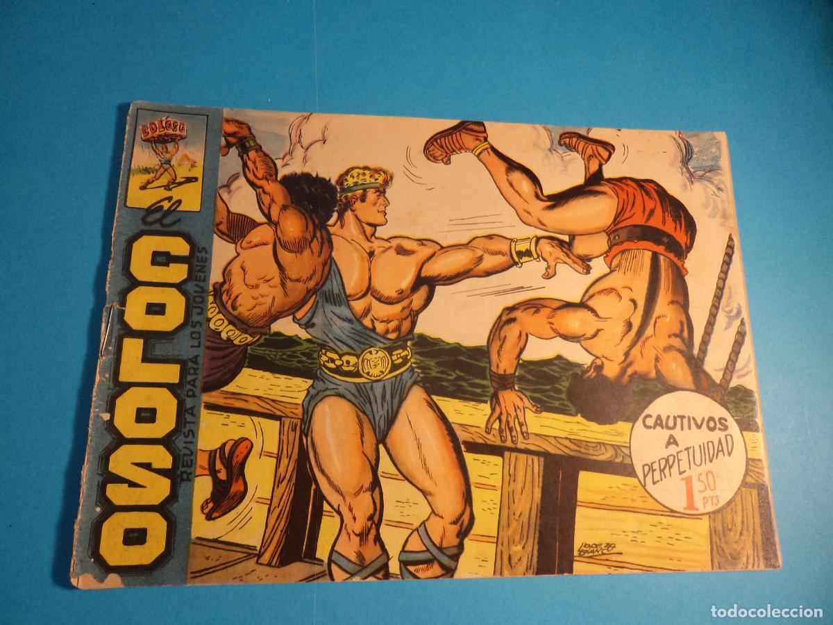 Tebeos: El Coloso. N&ordm; 6. Maga. Es el de la foto. Con se&ntilde;ales de uso.