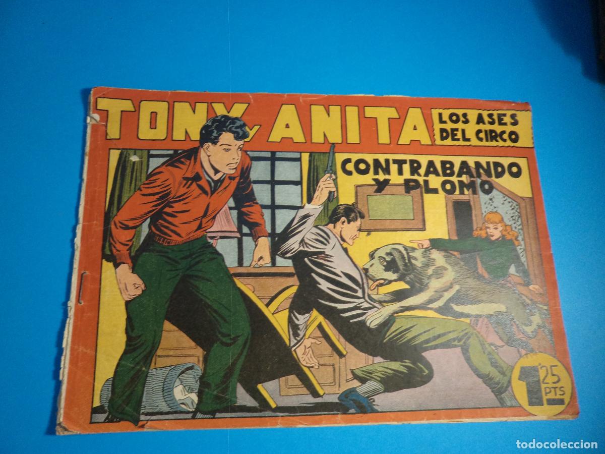 Tebeos: Tony y Anita. N&ordm; 16. Maga. Es el de la foto. Con se&ntilde;ales de uso.