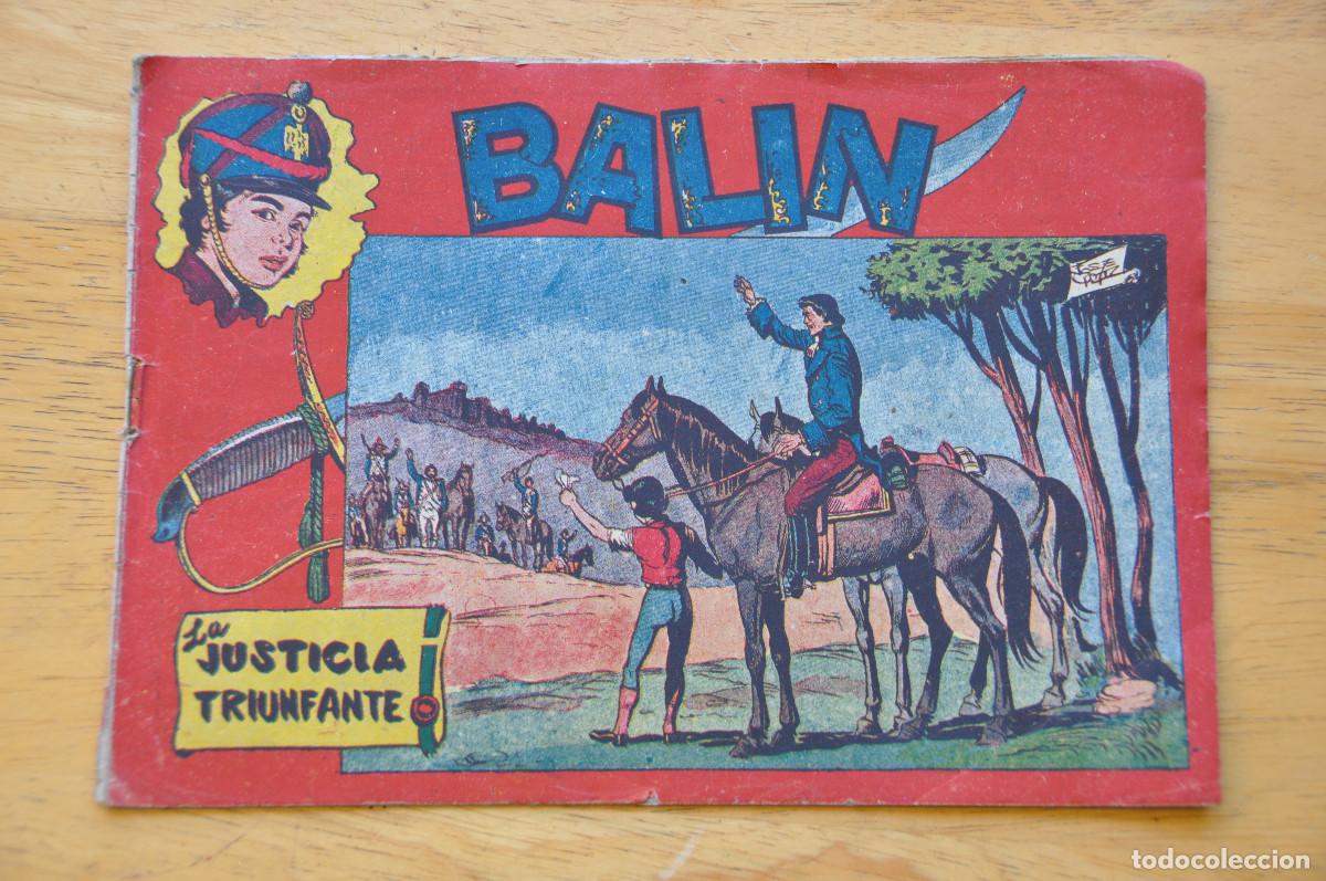 Tebeos: COMIC - BALIN N&ordm;12 - LA JUSTICIA TRIUNFANTE - &Uacute;LTIMO N&Uacute;MERO - EDITORIAL MAGA