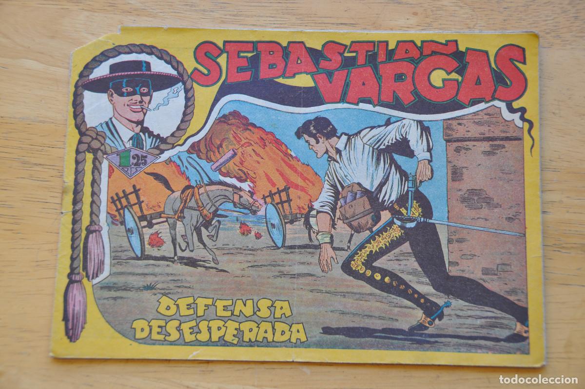 Tebeos: COMIC - SEBASTI&Aacute;N VARGAS N&ordm;10 - DEFENSA DESESPERADA - EDITORIAL MAGA