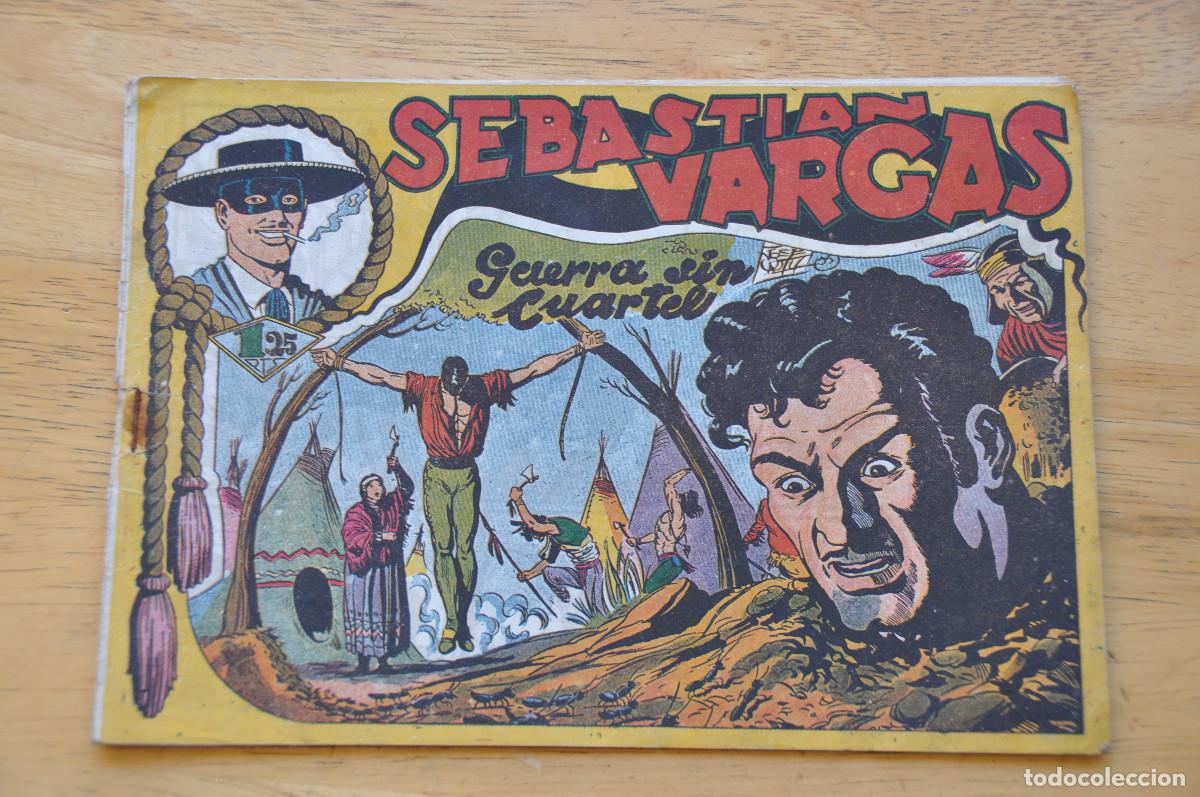 Tebeos: COMIC - SEBASTI&Aacute;N VARGAS N&ordm;17 - GUERRA SIN CUARTEL - EDITORIAL MAGA