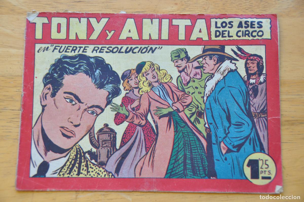 Tebeos: COMIC - TONY Y ANITA N&ordm;123 - &rdquo;FUERTE RESOLUCI&Oacute;N&rdquo; - EDITORIAL MAGA