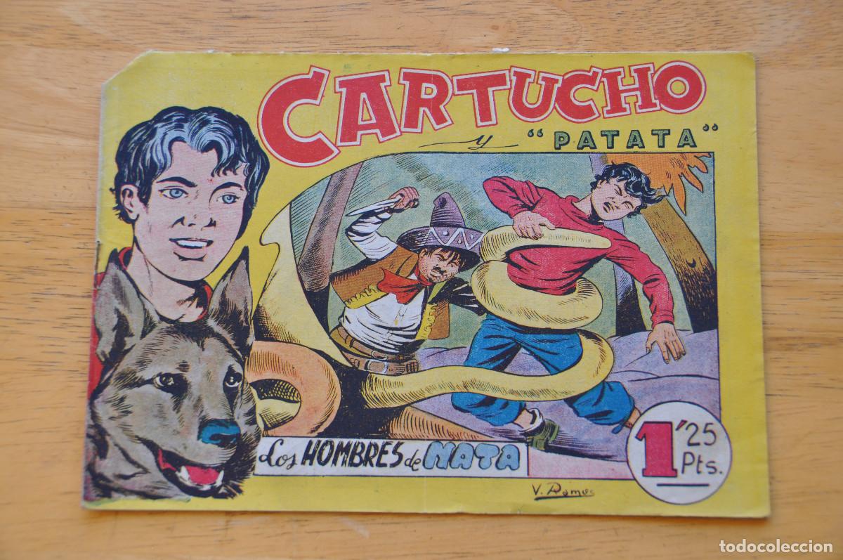 Comics: COMIC - CARTUCHO Y &rdquo;PATATA&rdquo; N&ordm;17 - LOS HOMBRES DE NATA - EDITORIAL MAGA